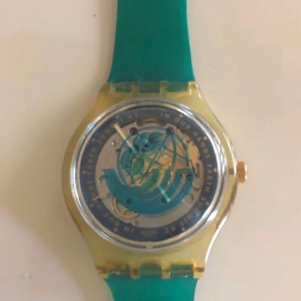 Vintage SWTCH Watch Automatic “Earth Summit ’92”